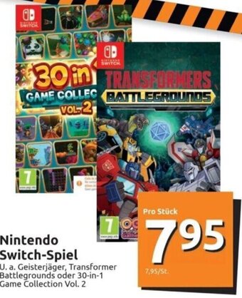 Action Nintendo Switch-spiel Angebot