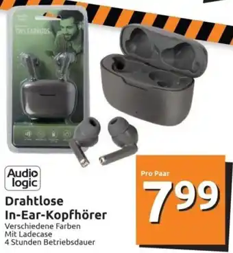 Action Audio Logic Drahtlose In-Ear-Kopfhörer Angebot