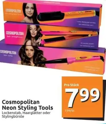 Action Cosmopolitan Neon Styling Tools Angebot