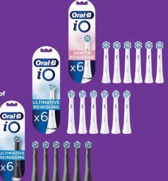 0815 Aufsteckbürsten oral-b io sanfte reinigung Angebot