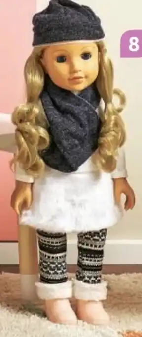 Müller Puppe blond mit longpulli Angebot