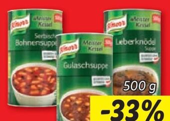 Lidl Meisterkessel suppen Angebot