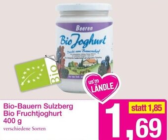 Sutterlüty Bio-Bauern Sulzberg Bio Fruchtjoghurt 400 g Angebot