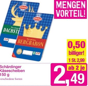 Sutterlüty Schärdinger Käsescheiben 150 g Angebot