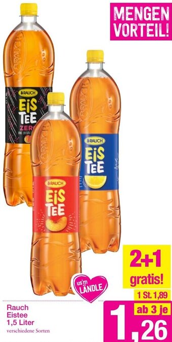 Sutterlüty Rauch Eistee 1,5 Liter Angebot