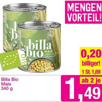 Sutterlüty Billa Bio Mais 340 g Angebot