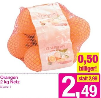 Sutterlüty Orangen 2 kg Netz Angebot