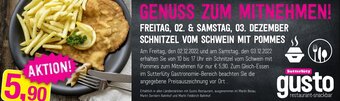 Sutterlüty Schnitzel Vom Schwein Mit Pommes Angebot