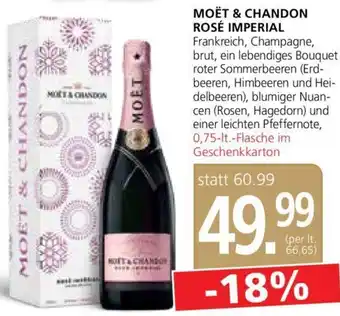 Spar Moët & Chandon Rosé Imperial 0,75 lt Angebot