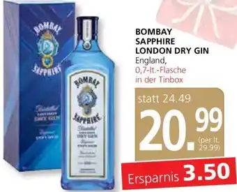 Bombay Sapphire London Dry Gin 0,7 lt