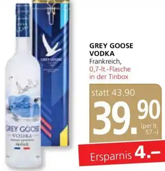 Spar Grey Goose Vodka 0,7 lt Angebot