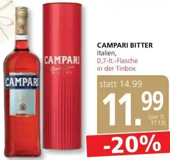Spar Campari Bitter 0,7 lt Angebot