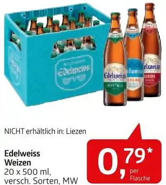 AGM Edelweiss Weizen 20 x 500 ml Angebot