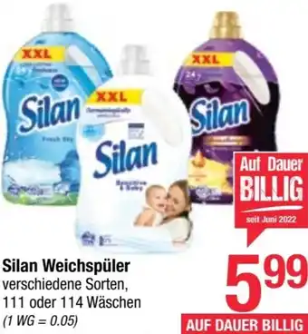 Maximarkt Silan Weichspüler 111 oder 114 W Angebot