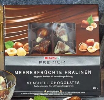 Spar Meeresfrüchte pralinen Angebot