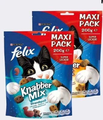 Interspar Felix knabber mix katzensnacks Angebot