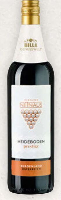 Billa Gebrüder wein Angebot