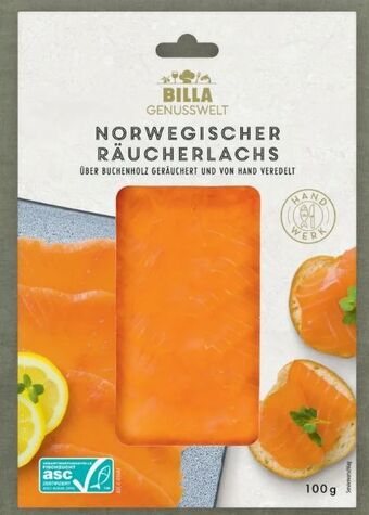 Billa Norwegischer räucherlachs Angebot
