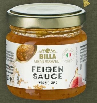 Billa Feigen sauce Angebot