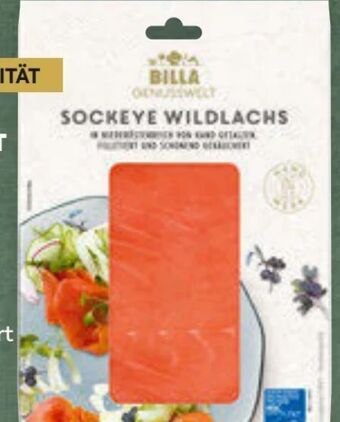 Billa Sockeye wildlachs Angebot