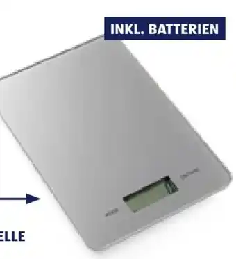Kompakte küchenwaage