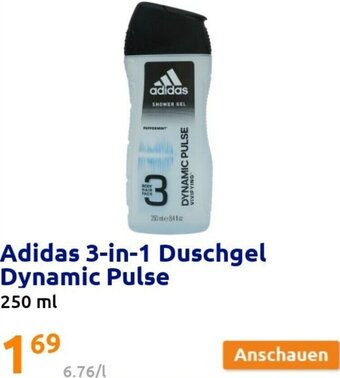 Action Adidas 3-in-1 Duschgel Dynamic Pulse 250 ml Angebot