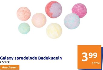 Action Galaxy Sprudelnde Badekugeln Angebot