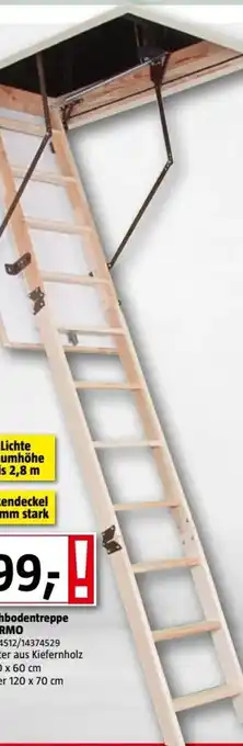 Dachbodentreppe thermo