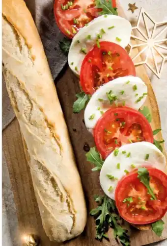 Interspar Halbbaguette mit tomate & mozzarella Angebot