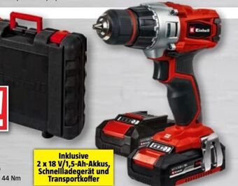 Bauhaus Akku-bohrschrauber te-cd 18-2 li kit Angebot
