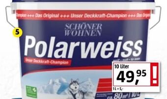 Bauhaus Polarweiß Angebot
