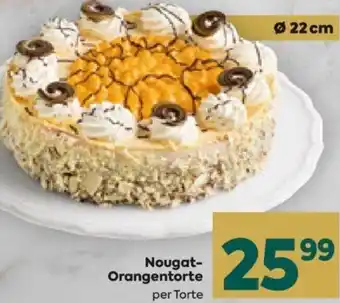 Billa Nougat Orangentorte Angebot