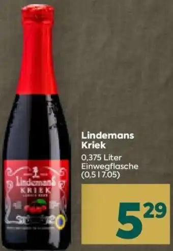 Billa Lindemans Kriek 0,375 Liter Angebot