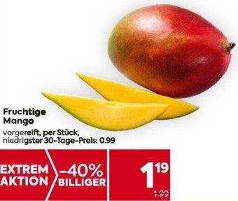 Billa Fruchtige Mango Angebot