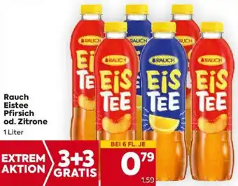 Billa Rauch Eistee Pfirsich 1 Liter Angebot