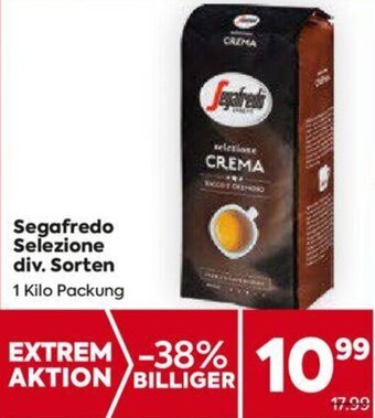 Billa Segafredo Selezione 1 Kilo Angebot