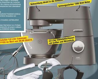 Maximarkt Küchenmaschine chef titanium kvc7300s Angebot