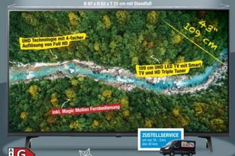 Maximarkt Led tv 43up77006lb Angebot
