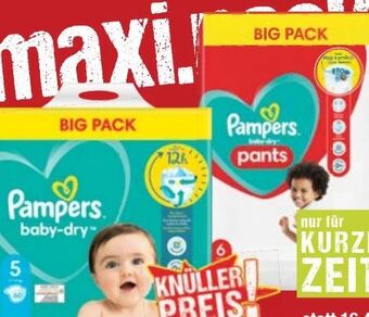 Maximarkt Baby-dry windeln Angebot