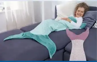 Lidl Meerjungfrauen kuscheldecke Angebot