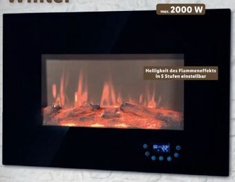 Lidl Elektrischer wandkamin Angebot