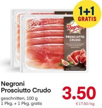 MPreis Negroni Prosciutto Crudo 100g Angebot