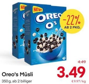 MPreis Oreo's Müsli 350g Angebot