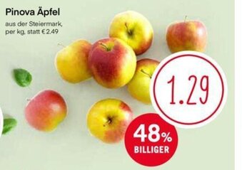 MPreis Pinova Äpfel Angebot
