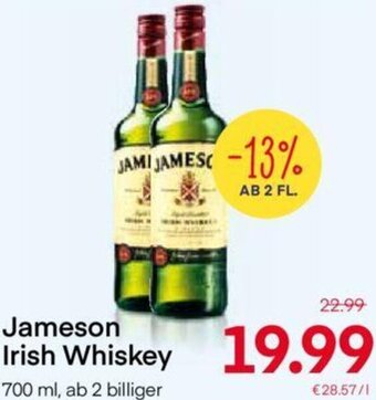 MPreis Jameson Irish whiskey 700 ml Angebot