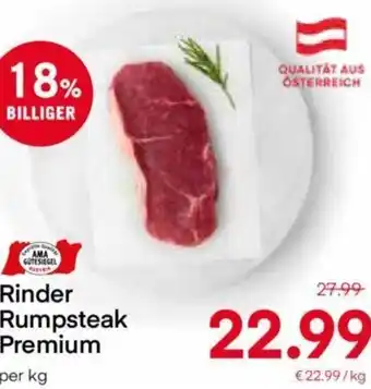 MPreis Rinder Rumpsteak Premium per kg Angebot