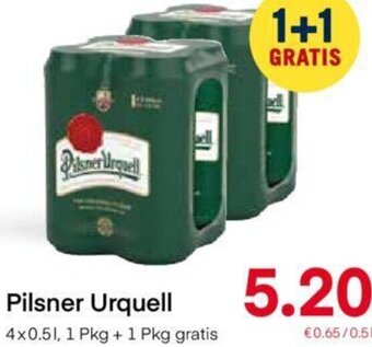 MPreis Pilsner Urquell 4 x 0.5l Angebot