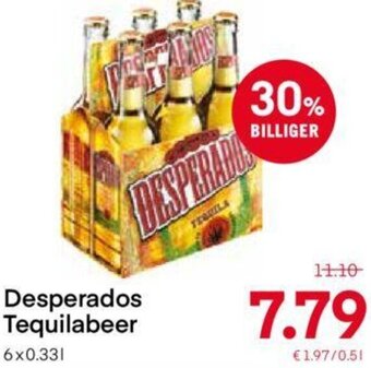 MPreis Desperados Tequilabeer 6x0.33L Angebot