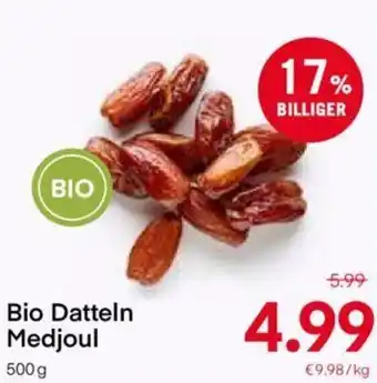 MPreis Bio Datteln Medjoul 500 g Angebot