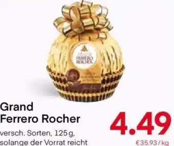 MPreis Grand Ferrero Rocher 125 g Angebot